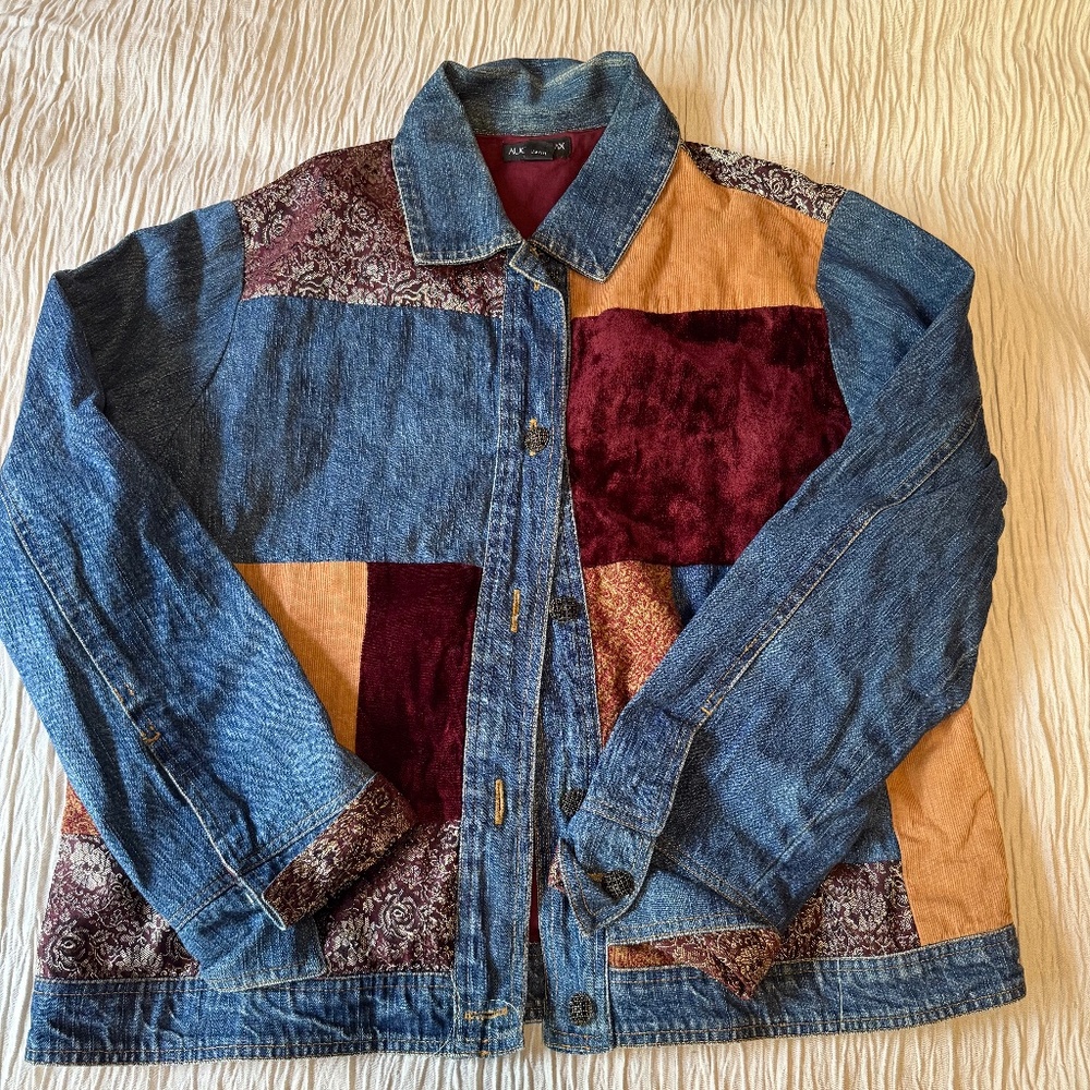 August Max Patchwork Jacket - image 1